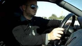 preview picture of video 'Riding the Ferrari 360   Attiki odos, Greece'