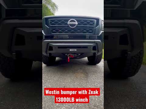 Westin Winch Bumper 2022 Nissan Frontier