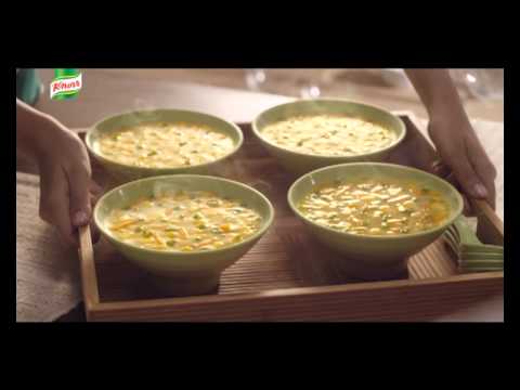 Knorr sweet corn veg soup, 6 months, 15 g