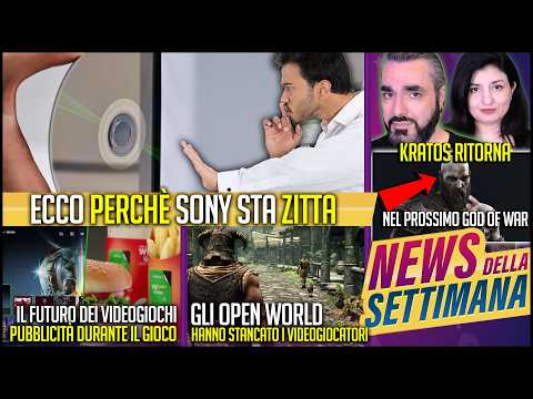 ECCO PERCHÈ SONY TACE | PRESTO GIOCHI CON INTERRUZIONI PUBBLICITARIE | GLI OPEN WORLD HANNO ROTTO