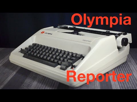 Typewriter VIdeo Series - Episode 237: Olympia Reporter