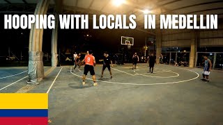BASKETBALL WITH LOCALS IN MEDELLIN!