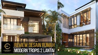 Video Desain Rumah Modern 2 Lantai Ibu Liana di  Cirebon, Jawa Barat