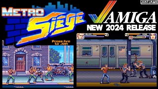 Metro Siege - Streets of Rage on Amiga! + Download Link #amiga #commodoreamiga #amiga500