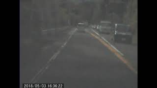 ドライブレコーダーで撮った映像