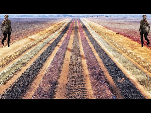 Can EVERY RANGED SOLDIER Alliance STOP 2 MILLION Zombies - Ultimate Epic Battle Simulator 2