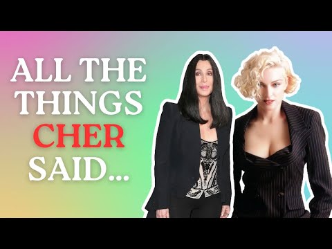Cher on Madonna: A Compilation