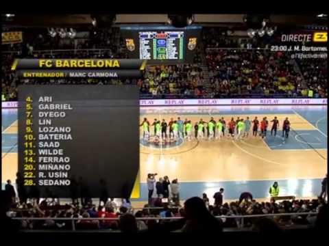 fc barcelona   inter movistar futsal english. As Barcelona could win the match?