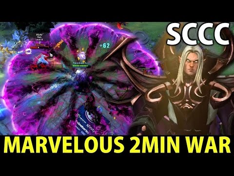 Sccc Dota2 Newbee vs EG [Invoker] Marvelous 2Min War