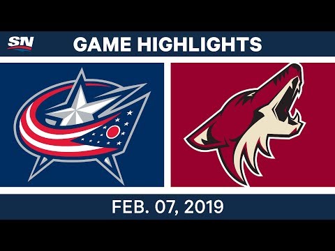 NHL Highlights | Blue Jackets vs. Coyotes - Feb. 7, 2019