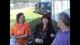 Sonja Kristina & Paul Sax interview @ High Voltage Festival 24/7/11