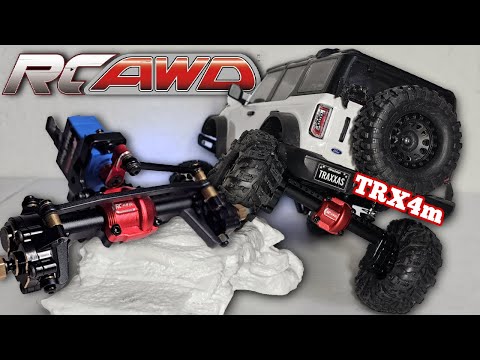 The Best Traxxas TRX4m upgrade. RCAWD Portal Axles.