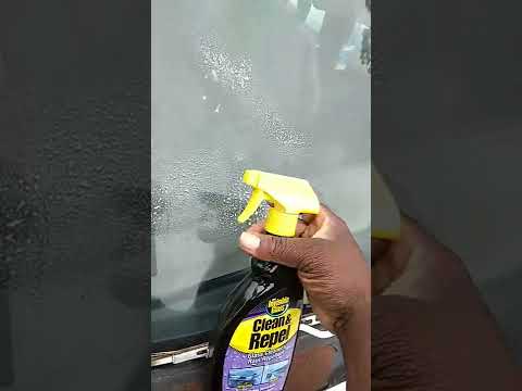 invisible glass clean & repel beads water like crazy buy it