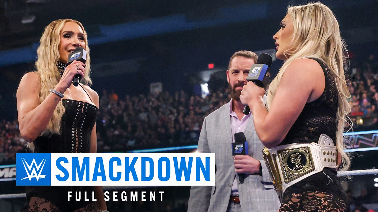 FULL SEGMENT: Tiffany Stratton and Charlotte Flair’s intense confrontation: SmackDown, April 4, 2025