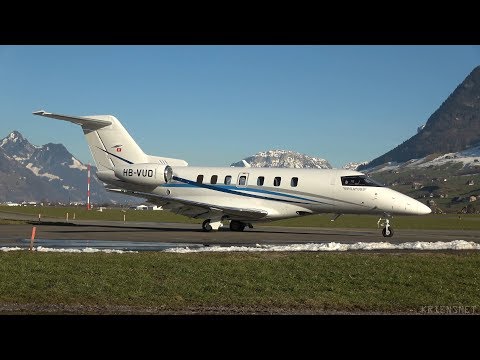 Airport Buochs 2019 Feb. - PC-24 and other Pilatus Aircrafts - Part 2/2