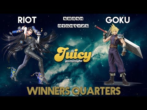 JuicySmashNight #26 - Winners Quarters - Goku v. Riot