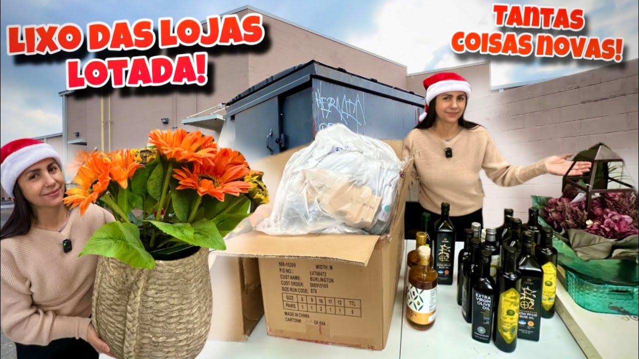 Lixo das lojas lotada! Tantas coisas novas!🇺🇸😱