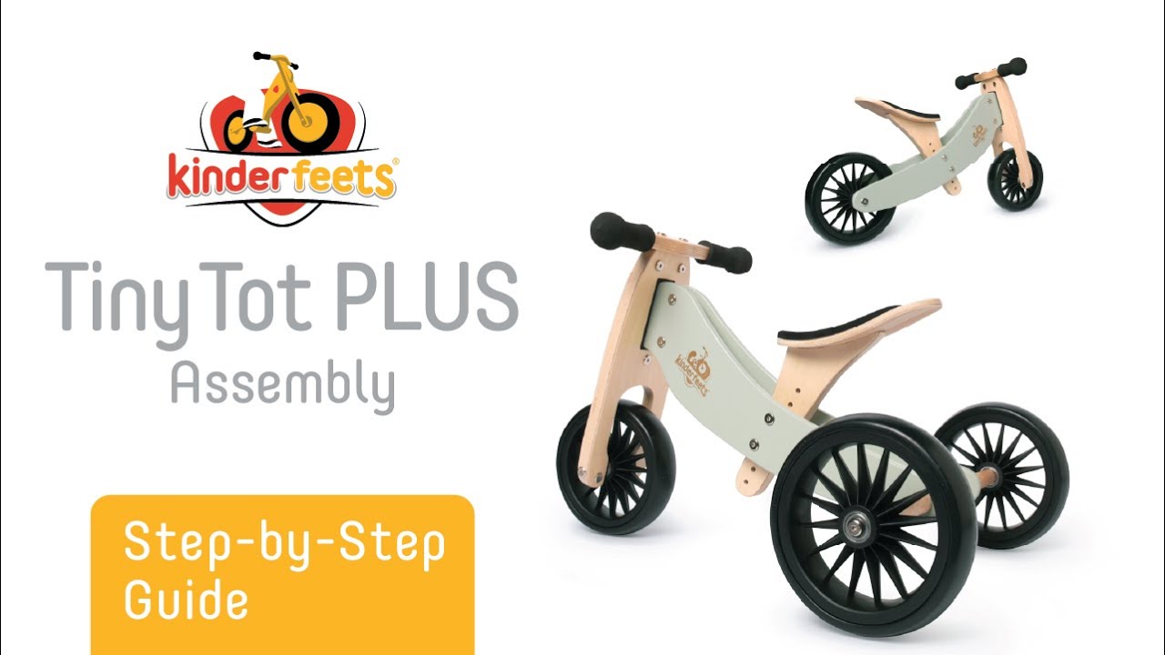Kinderfeets Tiny Tot PLUS Assembly Video | Step-by-Step Instructions