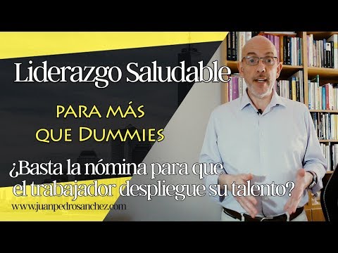 ¿Basta la nómina para que una persona despliegue su talento?