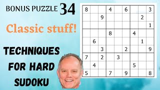 Techniques for Starting Hard Sudokus