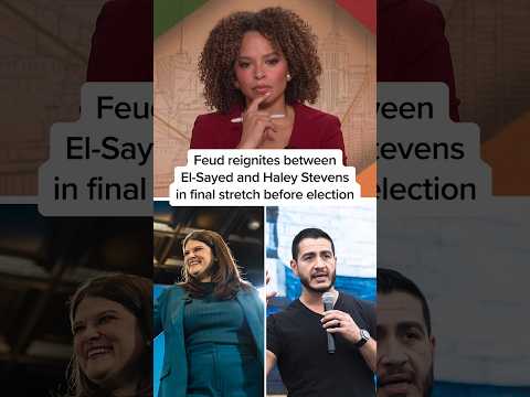 Feud reignites between El-Sayed and Haley Stevens in final stretch before election