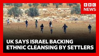 UK sanctions Israeli settlements, accuses Netanyahu government of backing ethnic cleansing