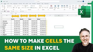 How to Make all Cells the Same Size in Excel