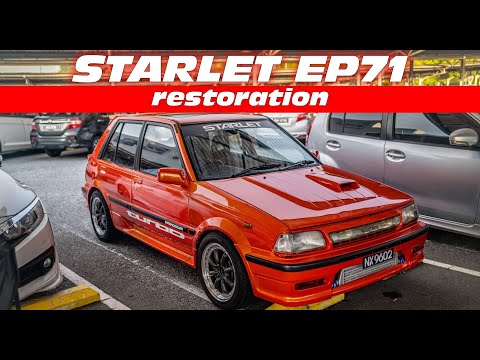 Toyota Starlet EP71 Dashboard EP82 Modified