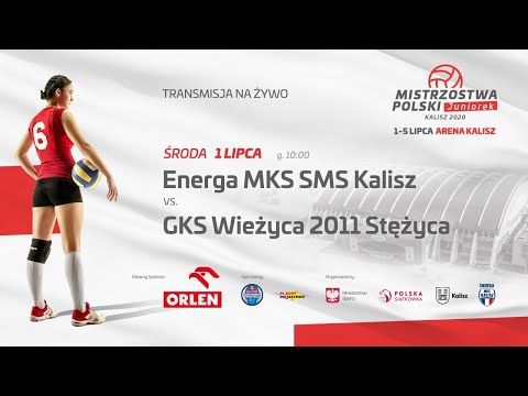Mecz 1 #MPJ2020 Energa MKS SMS Kalisz - GKS Wieżyca 2011 Stężyca