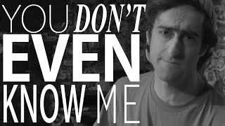 YOU DON'T EVEN KNOW ME - Hatcoustic set SONG #2