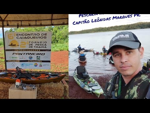 6 encontro de caiaqueiros  em Capitão Leônidas Marques PR.