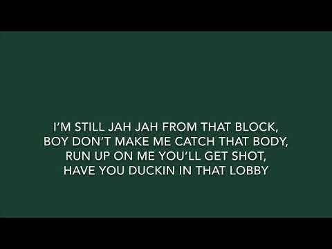 YBC Big Belly - Jah Jah From The Block (Lyrics Video)