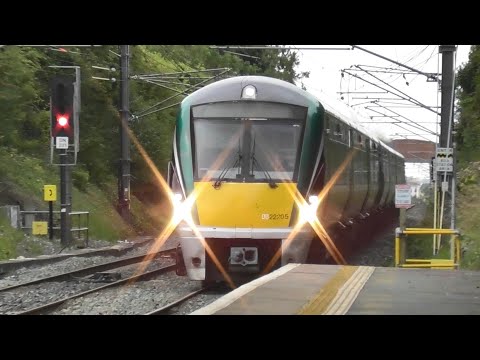 Irish Rail 22000 Class Intercity Train 22205 - Portmarnock Station, Dublin