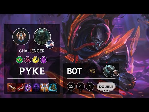 Pyke Bot vs Senna - BR Challenger Patch 10.15