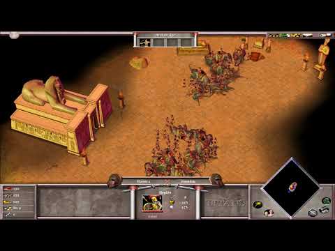 Age of Mythology-  30 War Elephant vs 200 Hoplites