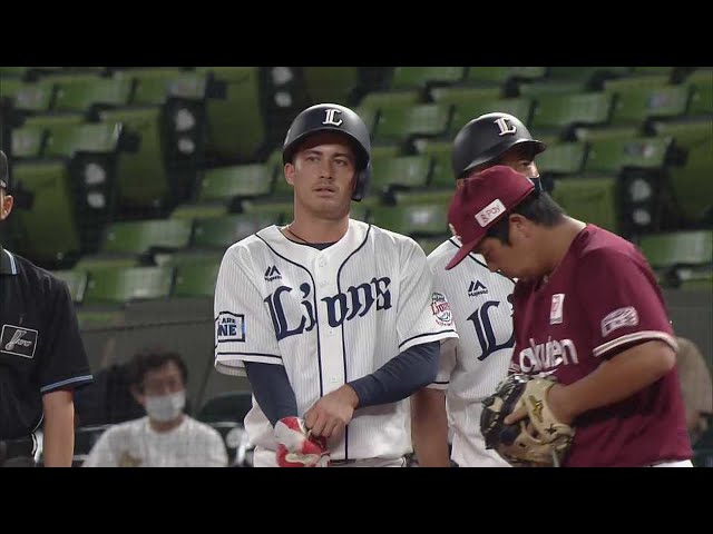 【ファーム】ライオンズ・ブランドンが先制2点タイムリー!! 2021/9/13 L-E(ファーム)