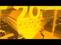 20th Century Fox 2009 Light Yellow Logo With 1999 Home Entertainment Fanfare PAL Version