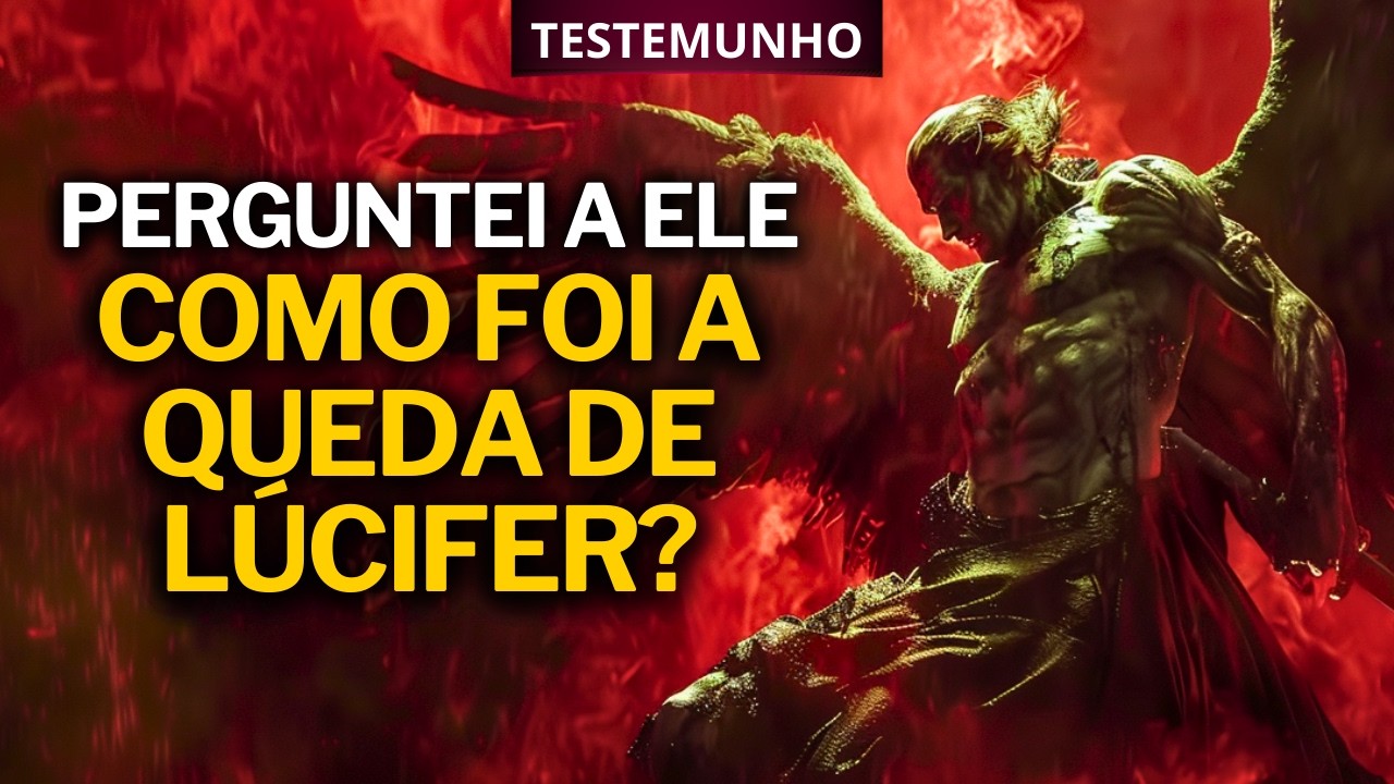 ANJO DA GUARDA CONTOU PARA ESTE HOMEM COMO FOI QUANDO LÚCIFER CAIU | Testemunho  Cristão |