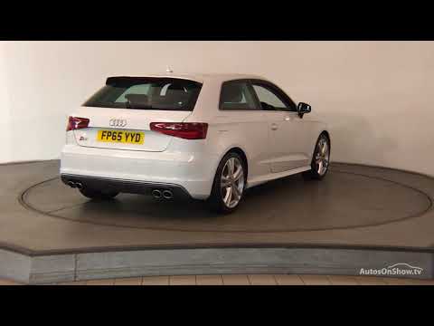 FP65YYD AUDI A3 S3 QUATTRO WHITE 2015, Nottingham Audi
