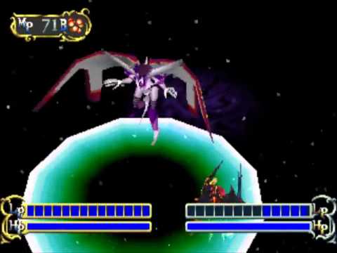 The Granstream Saga (PS1) - Final Boss - Demaar (No Damage, No Magic)