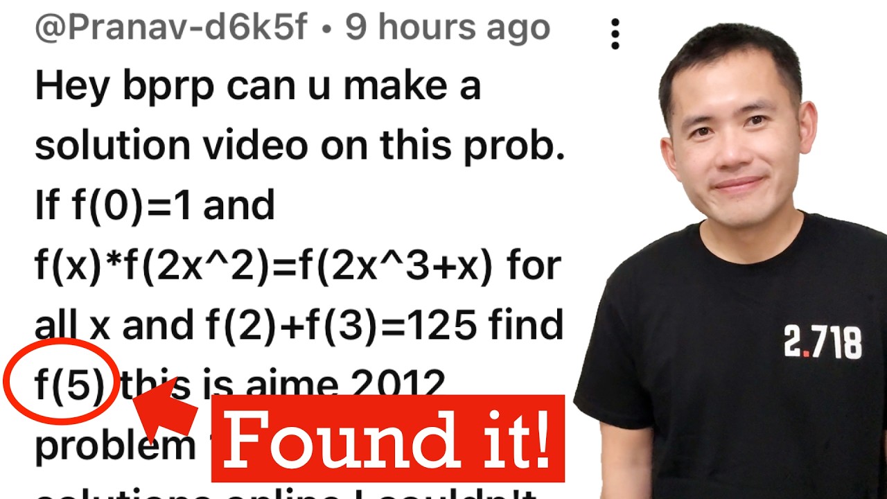 f(5)=? American Invitational Mathematics Examination