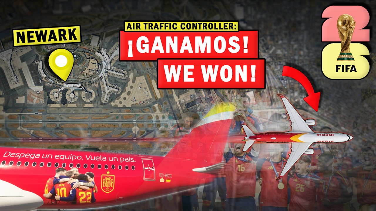 Spain Team LEAVING AS CHAMPIONS | Controller Congratulates in Spanish!