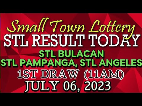 STL BULACAN, STL PAMPANGA, STL ANGELES 1ST DRAW 11AM RESULT TODAY DRAW JULY 06, 2023 #stlbulacan