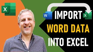 Import Word Document into Excel | Convert / Transfer Data in Word into Excel Worksheet