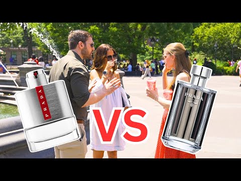 Prada L'Homme Eau De Toilette vs Prada Luna Rossa Eau de Toilette Fragrance Battle Womens Reactions