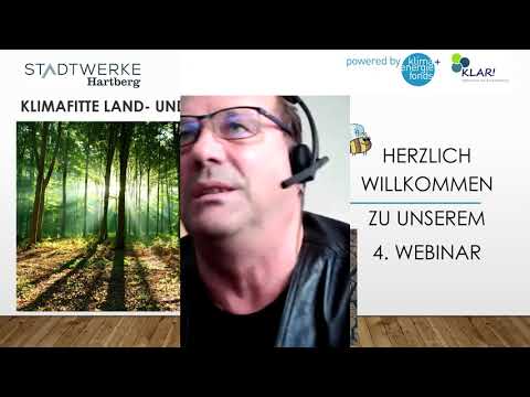 KLAR! Wirtschaftsregion Hartberg | 4. Webinar Klimafitte Land- und Forstwirtschaft