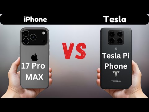iPhone 17 Pro Max vs Tesla Phone Pi (Comparison, Specifications) Ultimate Battle (Rumoured) 🔥📱