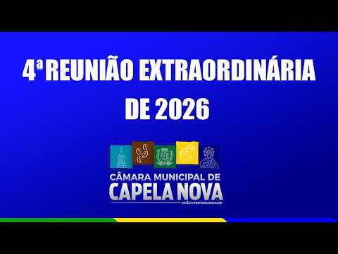4ª REUNIÃO EXTRAORDINÁRIA - 09/07/2026
