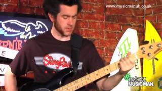 Ernie Ball Music Man - Stingray 4 String Model - Demo by Dave Marks