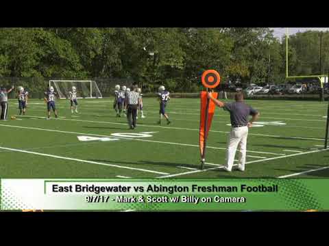 Abington vs East Bridgewater Freshman Football - 9/7/17